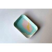 Rozi Unique Collection Enamel Rectangular Serving And Roasting Dish