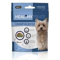 VetIQ Healthy Treats Breath & Dental 70g - Mark & Chappell Dog & Puppy Snack