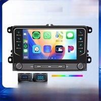 ESSGOO 7" Android 14 Car Radio 4+64G Carplay Android Auto For VW Golf 5 6 Plus Touran Caddy Jetta