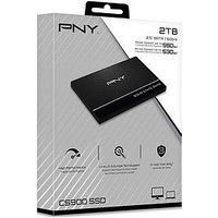 PNY CS900 Internal SSD SATA III, 2.5 Inch, 2TB, Read speed up to 550MB/s