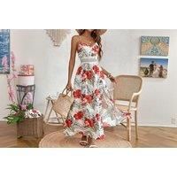 Women'S Boho Floral Maxi Dress - 4 Colours & 6 Sizes