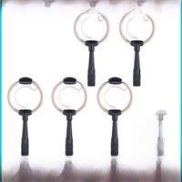 5PCS REVEX RED1 Dual Band 144430MHz UHF VHF SMAMale Female BNC Two Way Radio Walkie Talkie