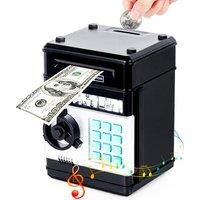 Kids Piggy Bank You With Password And Music - 4 Colours - Blue