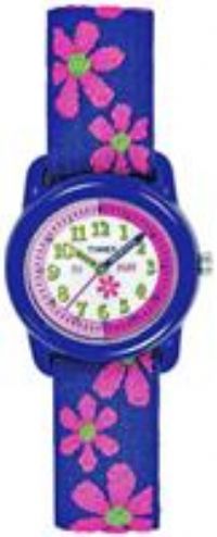 Timex Purple Fabric Strap Watch