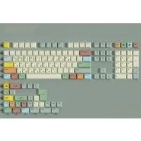 KBD Canvas Korean Keycaps Pbt Material Oem Profile Big Set Key Caps For Wooting Mechanical Keyboard