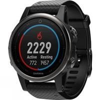 GARMIN Fenix® 5S Sapphire Edition GPS Running Watch, 42mm, Black, 010-N1685-11