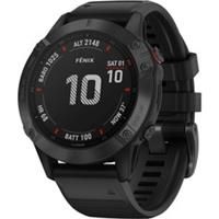 Garmin Fenix 6 Pro, 32GB, maps+music, 47mm, Black, Stainless Steel, VGC -T60