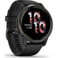 Garmin Venu 2S Smaller-sized GPS smartwatch with all-day health monitoring, Light Gold Bezel with Light Sand Case and Silicone Band