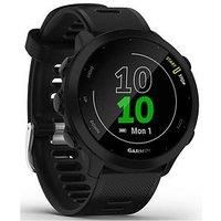 Garmin Forerunner 55 GPS Running Smartwatch, Black