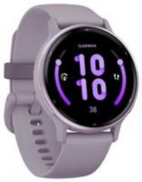 Garmin Vivoactive 5 AMOLED GPS Smartwatch with All-day Health Monitoring and Music, Metallic Orchid Aluminium Bezel with Orchid Case and Silicone Band