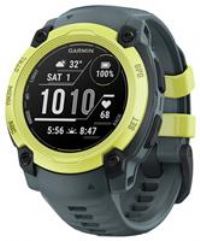 Garmin Instinct E, 40 mm Rugged GPS Smartwatch with essential smart features, Built in Sports Apps, Supertough Design Features, Electric Lime Bezel with Twilight Band