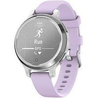 GARMIN Lily 2 Active Smart Watch - Silver & Jasmine Purple, Purple,Silver/Grey