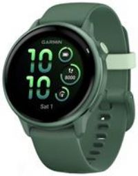 Garmin vívoactive 6 GPS 42mm Smartwatch, AMOLED Touchscreen, All-day Health Monitoring, Personalised Fitness Features, Advanced Sleep Coaching, Music, up to 11 days battery life, Jasper Green