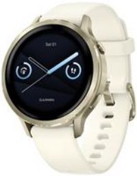 Garmin Venu 4 41mm - GPS Smartwatch, AMOLED Touchscreen, 24/7 Advanced Health & Fitness, 80+ sports apps, Flashlight, ECG app, Sleep Tracking, Fitness coach, up to 10 days battery life,Lunar Gold/Bone