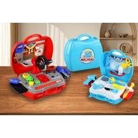 Role Play Surprise Suitcase Toy For Kids With 9 Themes