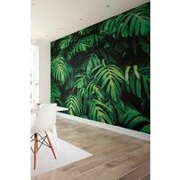 Origin Murals Tropical Leaves Emerald Wall Mural - 3.5m x 2.8m