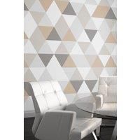 Origin Murals Geometric Natural Wall Mural - 3m x 2.4m