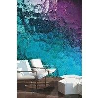 Origin Murals Coloured Glass Lapis Wall Mural - 3m x 2.4m