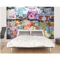 Origin Murals Urban Graffiti Multi Wall Mural - 3m x 2.4m