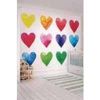 Origin Murals Colour My Heart Multi Wall Mural - 3.5m x 2.8m