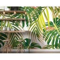 Origin Murals Tropical Leaves Citrus Wall Mural - 3.5m x 2.8m