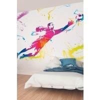Football Goalkeeper Multi Wall Mural - 3m x 2.4m