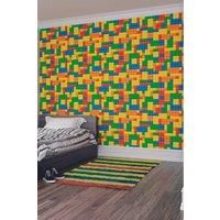 Toy Bricks Multi Wall Mural - 3m x 2.4m