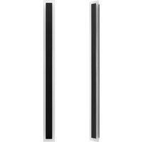 Outdoor Long Linear Wall Lamps LED Porch Light Waterproof Anti Rust 110v 265v Gray Black White Gold Color Garden Garage Fixtures