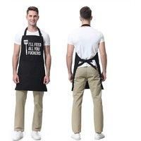 Funny Novelty Apron With 2 Pockets