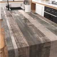 Yullpaper Wood Panel Wallpaper Peel and Stick Grey Green 40cm X 300cm