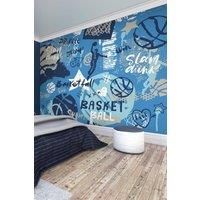 Origin Murals Mural Graffiti Basketball Medium Mural MUR325M