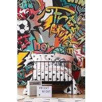 Origin Murals Sports Graffiti Red Wall Mural - 3.5 x 2.8m