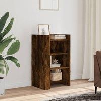 Sideboard Smoked Oak 45x35x75 cm Engineered Wood