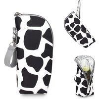 Portable Thermal Baby Bottle Bag - 6 Designs! - Black