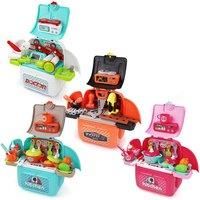 Pretend Play Backpack Educational Toy In 8 Options - Green