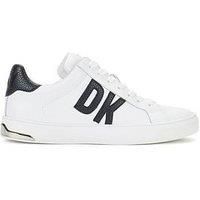 Dkny Abeni - Lace Up Sneaker - Brt White/Black