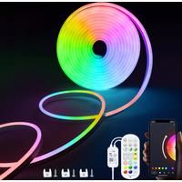 5V USB RGB Neon LED Strip 1M 2M 3M 4M 5M WiFi Neon RGB Strip Work With Tuya App/Smart Life/Alexa for