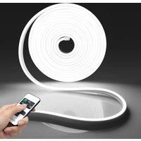 DC12V/24V EU plug Neon LED Strip With RF Dimmable Remote Control 1/2/3/5/10M Neon LED Tape For