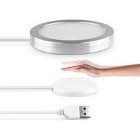 5V USB Dimmable LED Cabinet Light With Touch and Hand Sweep Dimmer Switch For Kitchen Shelf Closet