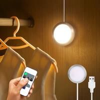 5V USB Powered LED Cabinet Light With RF Dimmable Remote control For Kitchen Wardrobe cupboard