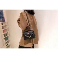 Women'S Mini Birkin-Inspired Crossbody Square Satchel Bag - 4 Colours!