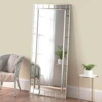 Full Length Champagne Bevelled Mirror 173x81cm