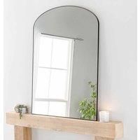 Yearn Mirrors Yearn Simplicity Mantle Large Mirror Black Plain 92 X 121cm