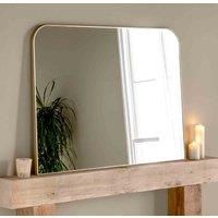 Yearn Mirrors Yearn Minimal Mantle Mirror Gold 110 w X 80Cm h