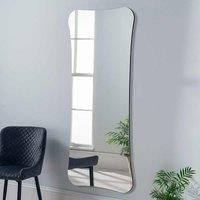 Yearn Mirrors Full Length Irregular Curved Mirror Gold