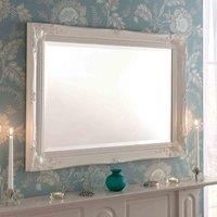 Yearn Mirrors Yearn French Style Mirror White 114X89Cm