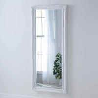 Yearn Mirrors French Style Carved Full Length Mirror White