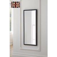Eternity Full Length Mirror Black Bevelled