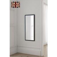 Eternity Tall Mirror Black Bevelled