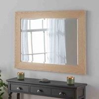 Yearn Mirrors Yearn Oak Framed Mirror Bevelled 119X94Cm